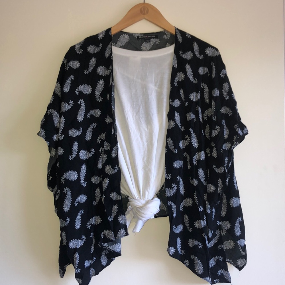 Brandy Melville Paisley Kimono